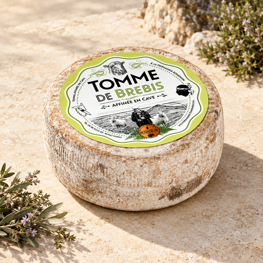 Tommette mi-chèvre mi-brebis